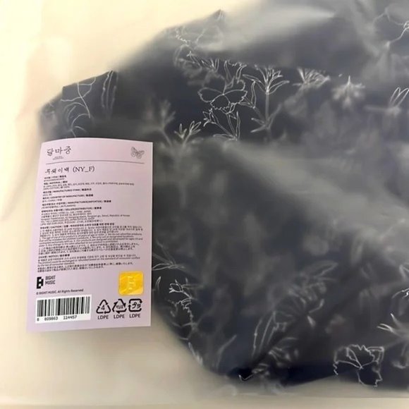 BTS Dalmajung 2WAY Bag Navy BRAND NEW - Picture 5 of 5